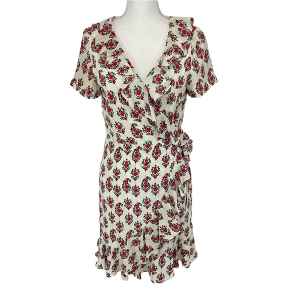 Club Monaco Dresses & Skirts - Club Monaco Silk Wrap Dress Small